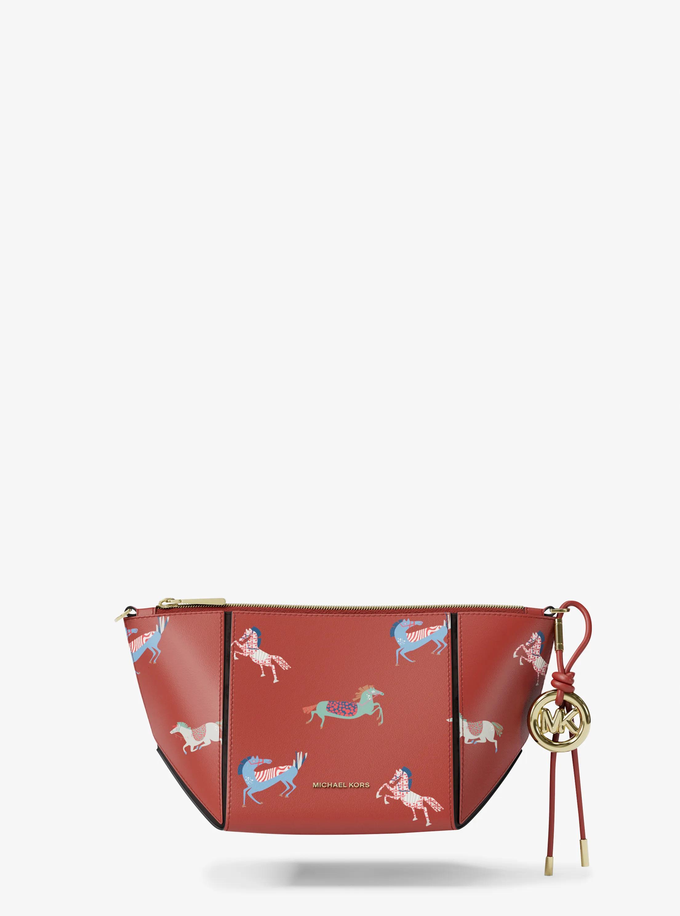 Jordi Small Leather Convertible Crossbody Bag