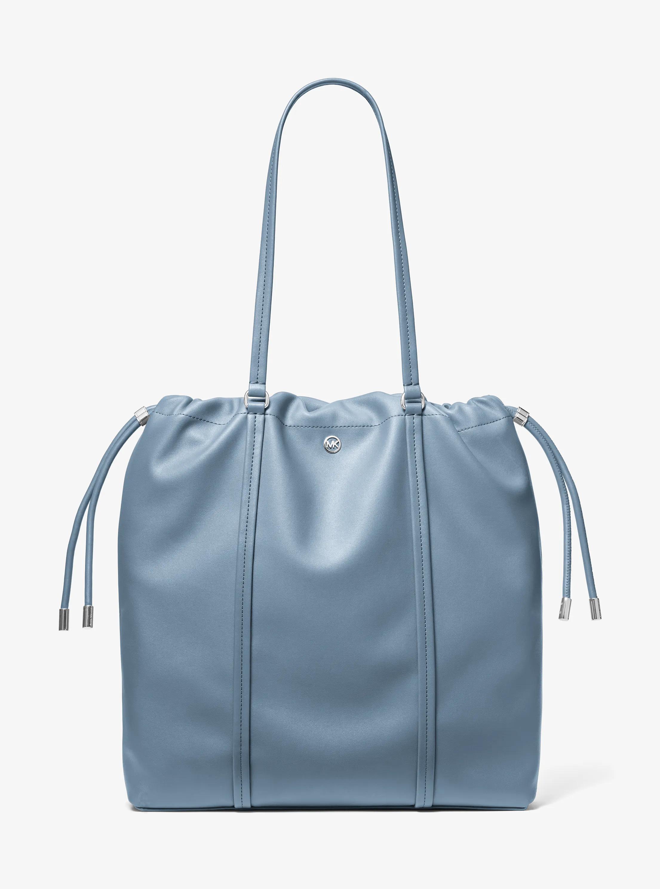 Grand sac fourre-tout Matilda cintr&eacute; in DENIM | Michael Kors
