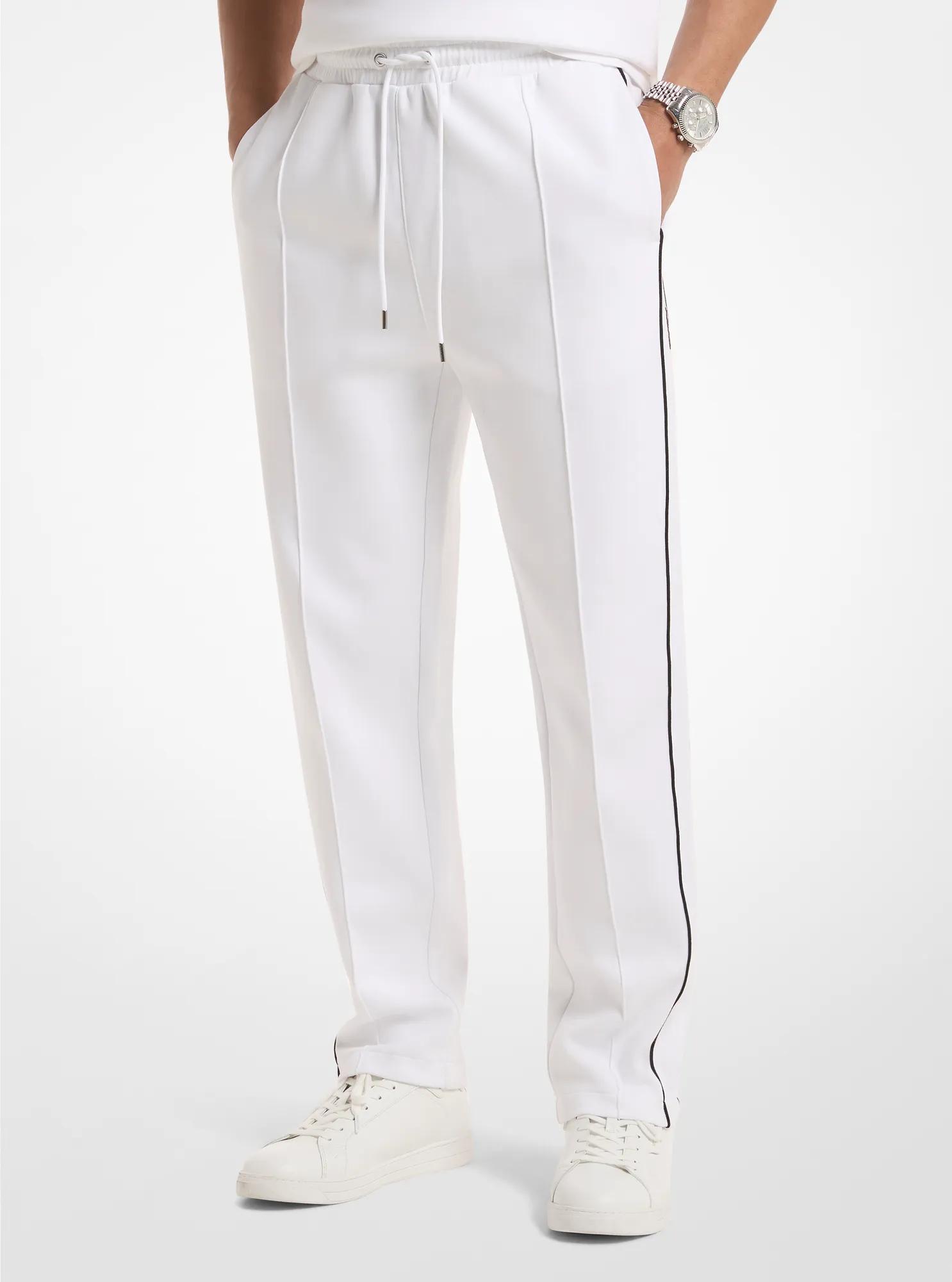 Joggers en mezcla de algod&oacute;n in BLANCO | Michael Kors