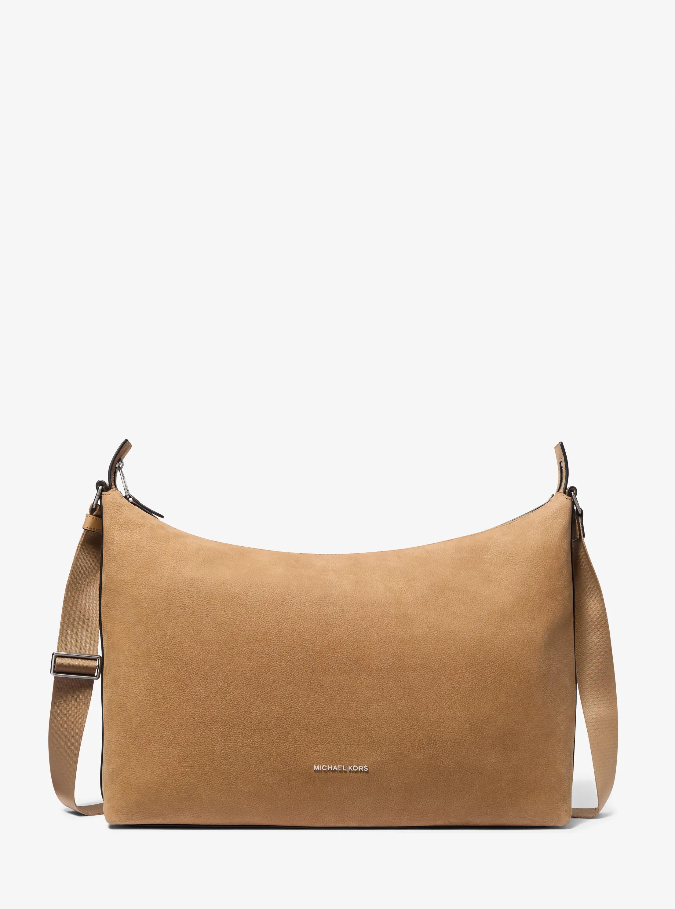Borsa hobo Hudson in nabuk in CRETA | Michael Kors