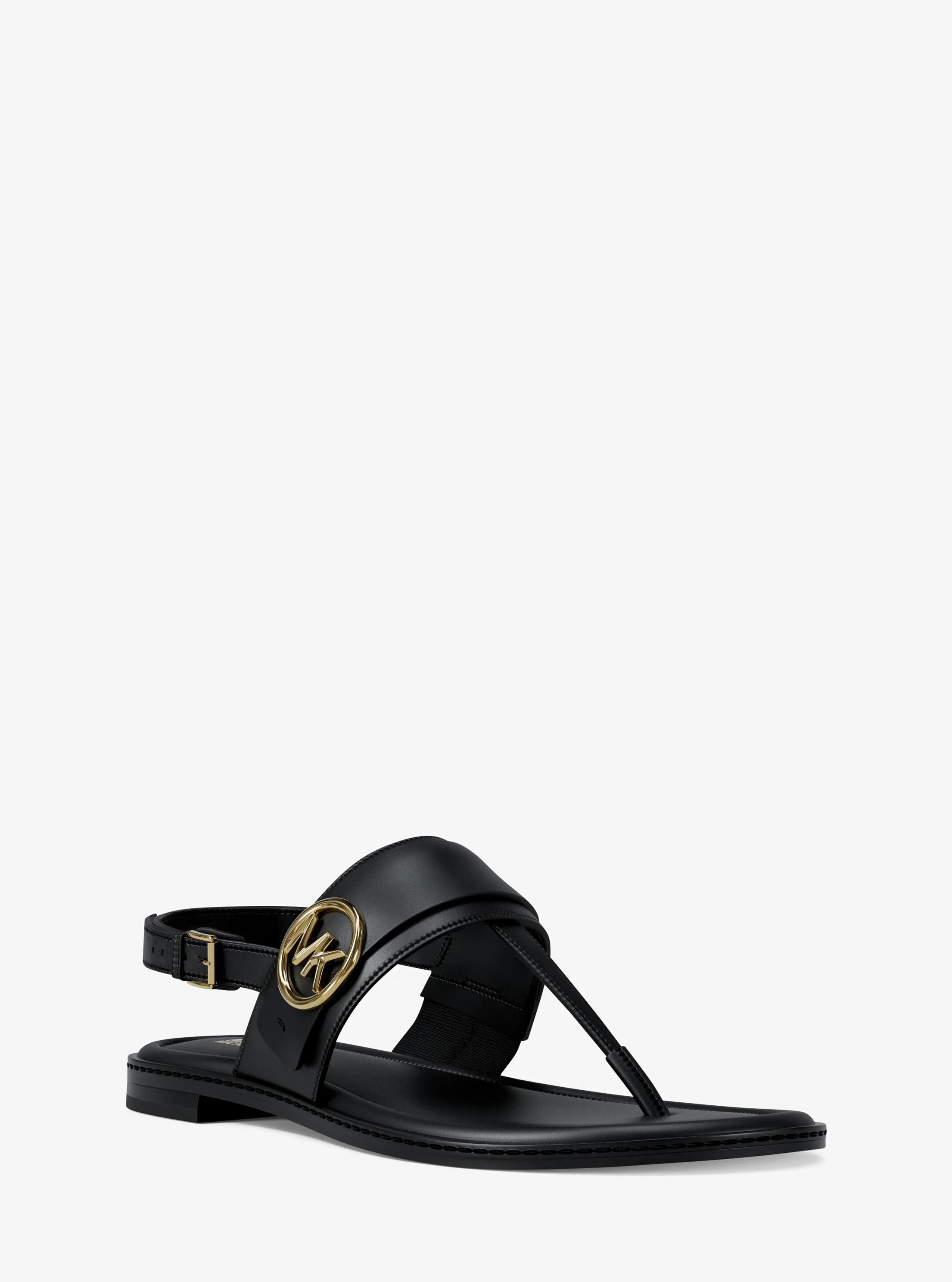 Sandalia Carmen con tira en T in NEGRO | Michael Kors