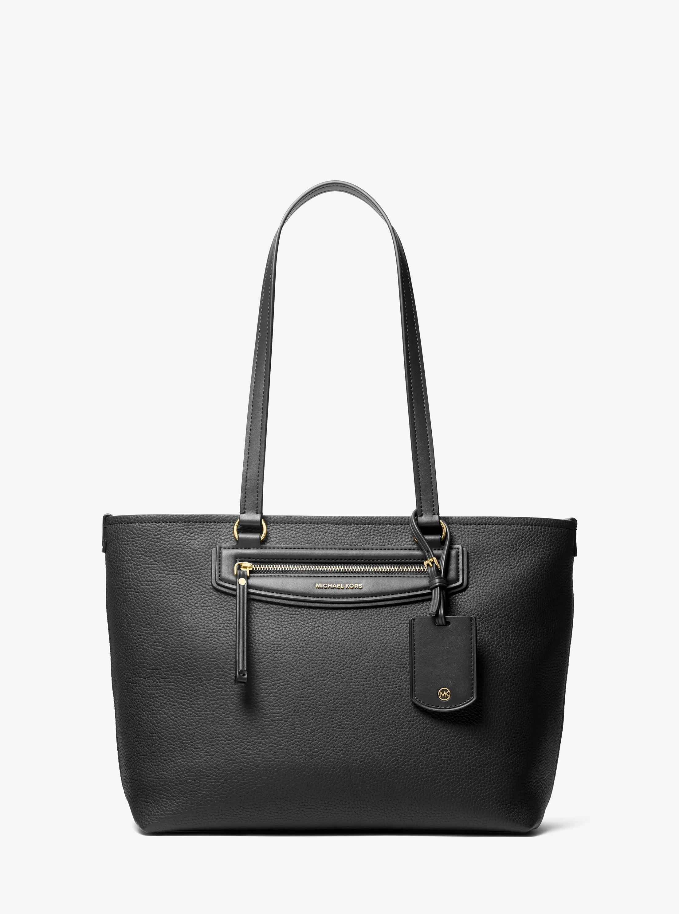 Jet Set Travel Medium Pebbled Leather Tote Bag