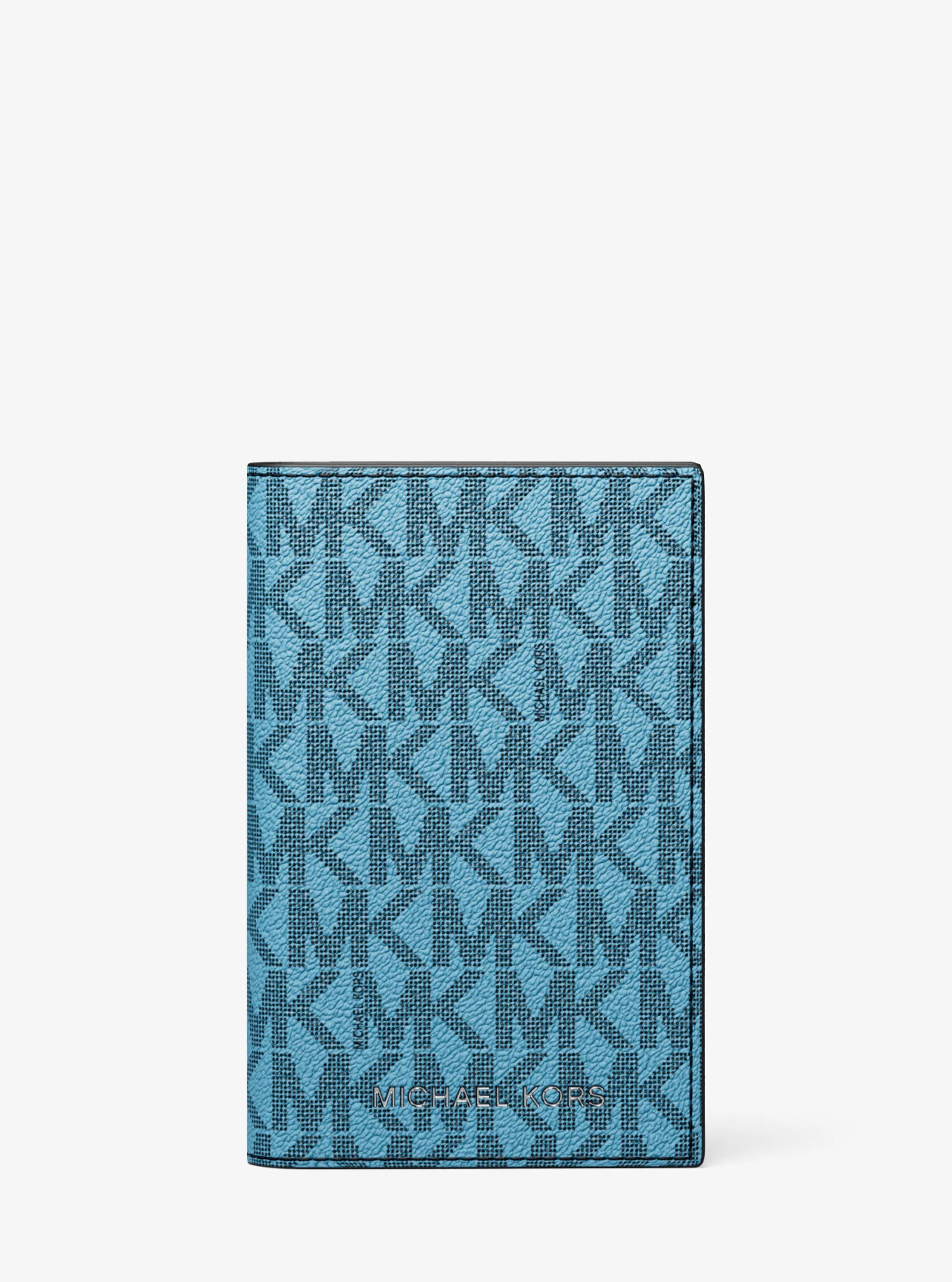Hudson Logo Bi-Fold Card Case in IMPERIAL BLUE | Michael Kors