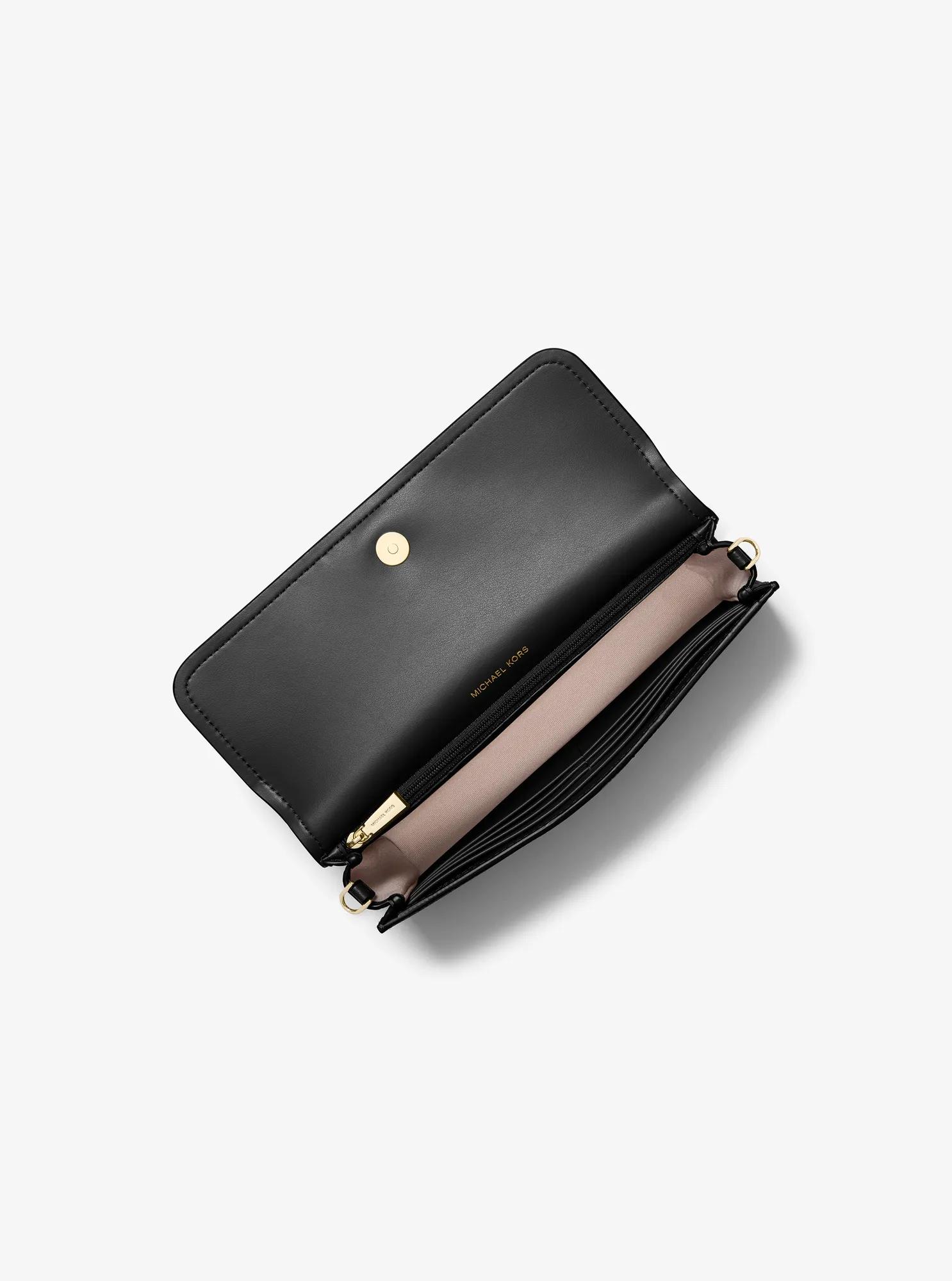 Jet Set Small Pebbled Leather Smartphone Crossbody Bag