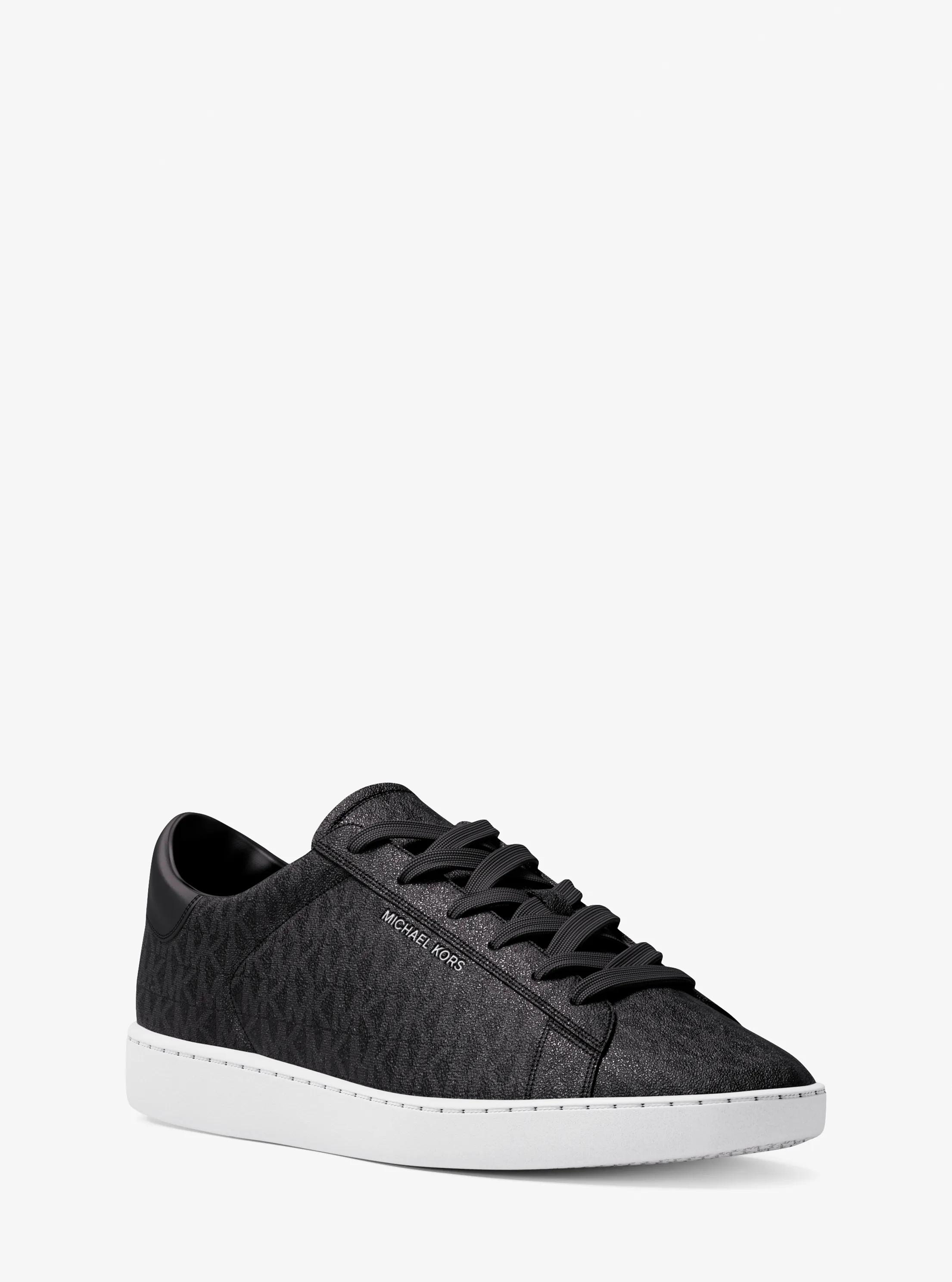 Sneaker Reign met kenmerkend logo in ZWART | Michael Kors