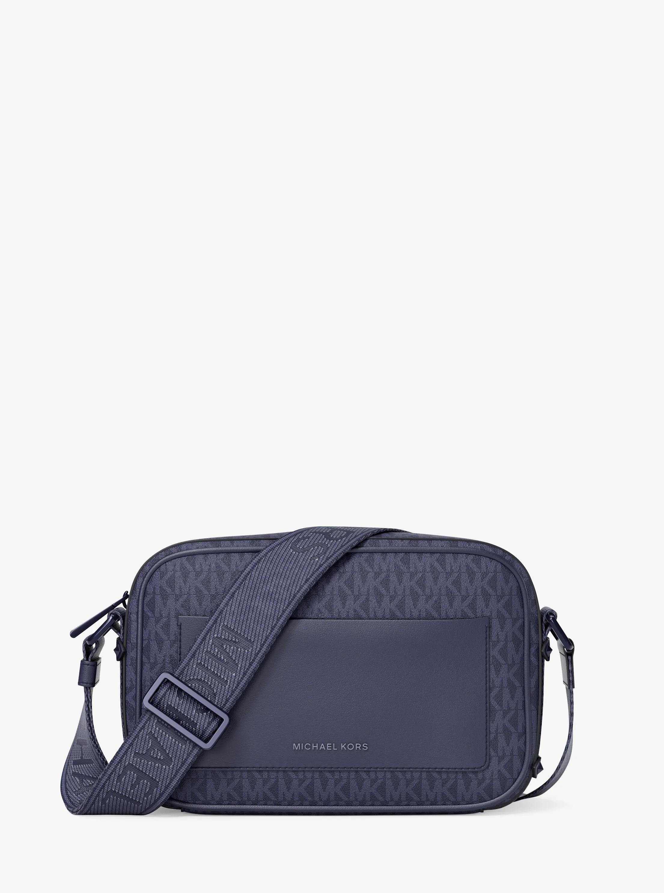 Bandolera Maeve grande con logotipo exclusivo in DRESS BLUES | Michael Kors