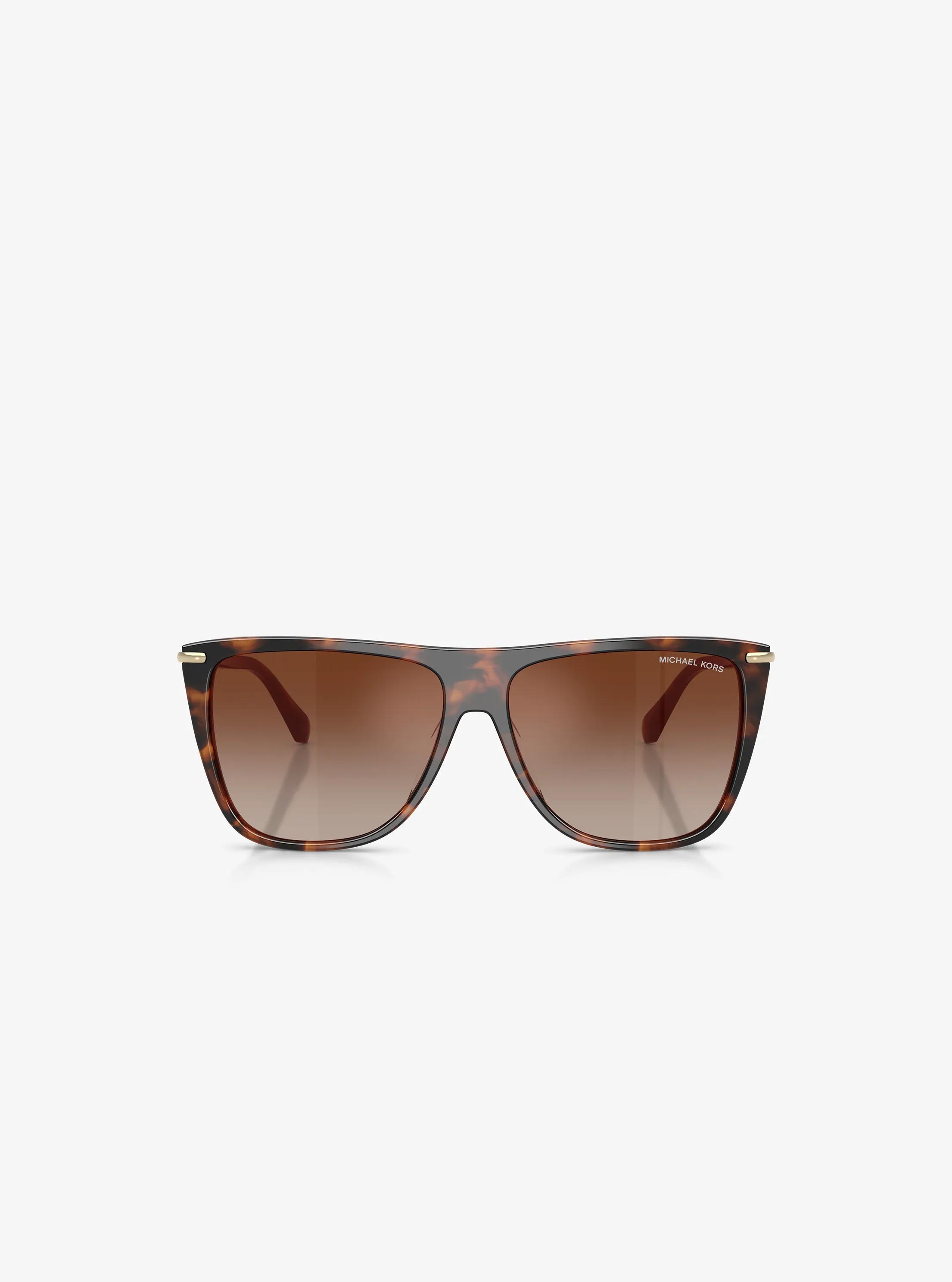 MK Lunettes de soleil Half Moon - Marron - Michael Kors