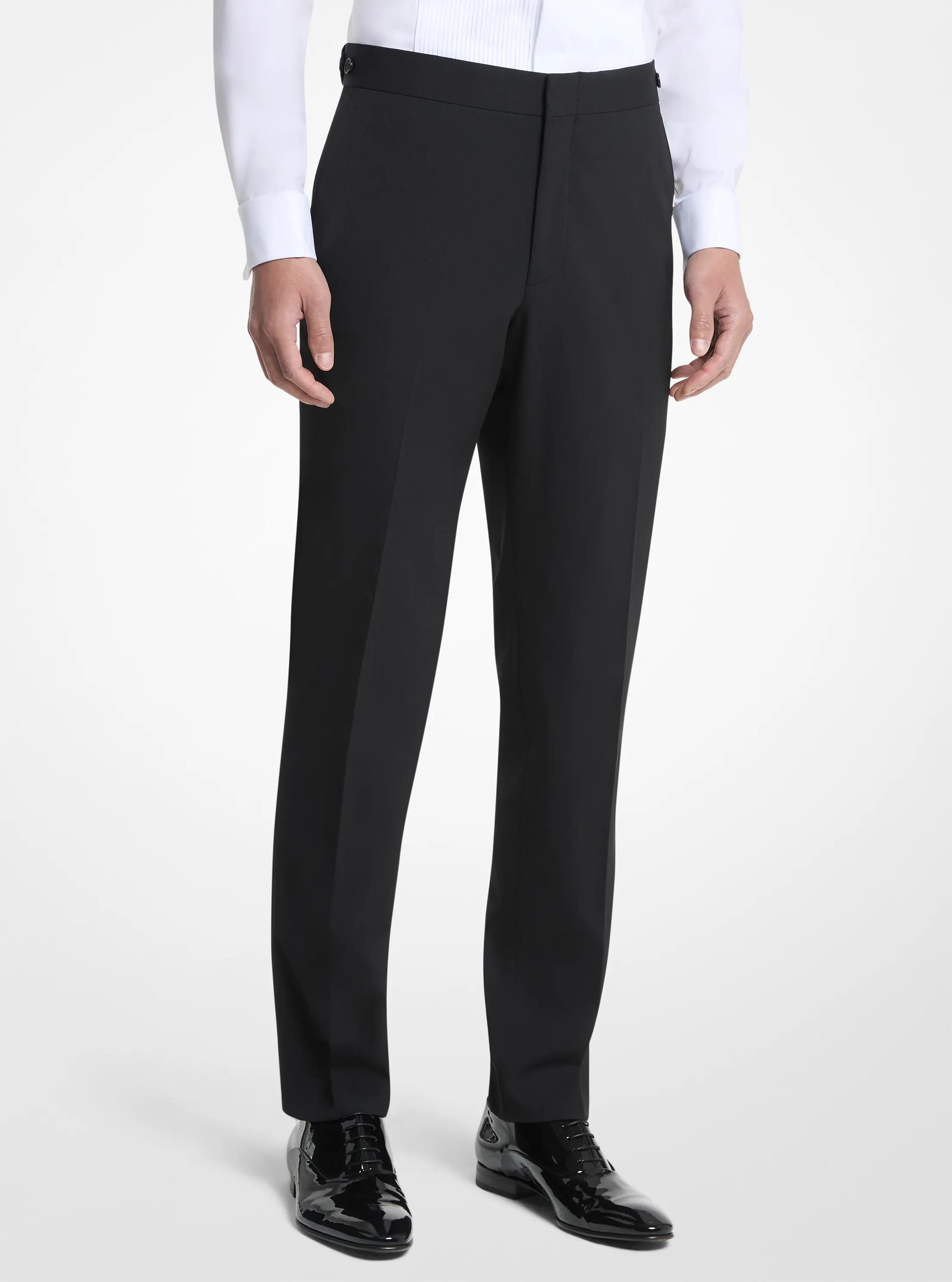 Slim-fit-Smokinghose in SCHWARZ | Michael Kors